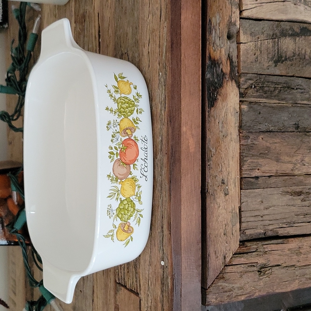 Vintage L'Echalote 1 liter Corning Ware